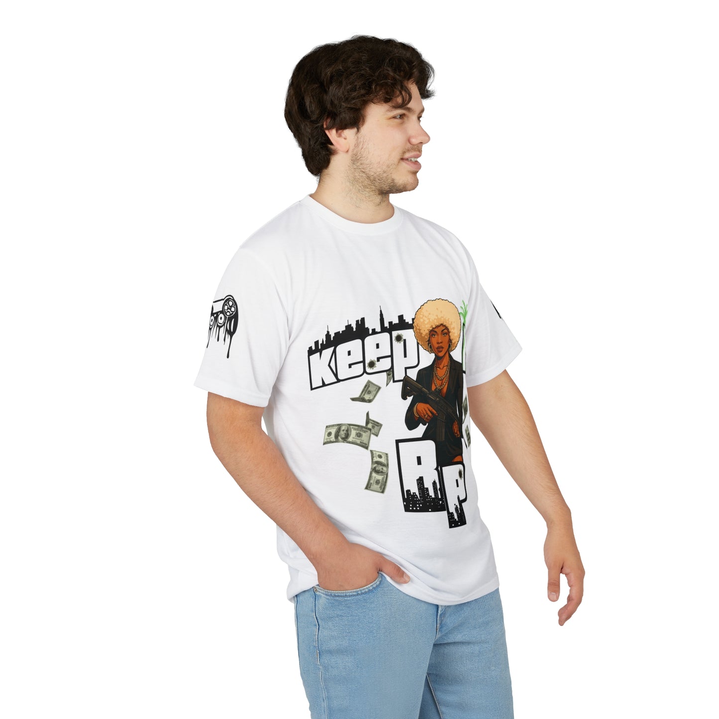 Keep It RP (ROLEPLAY) Gamer Unisex Tee Foxcee edition – Bold Graphic Tee for Trendsetters