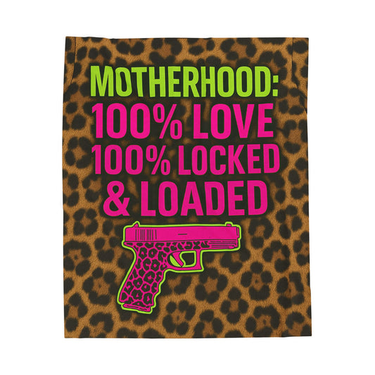 Motherhood 2A Plush Blanket