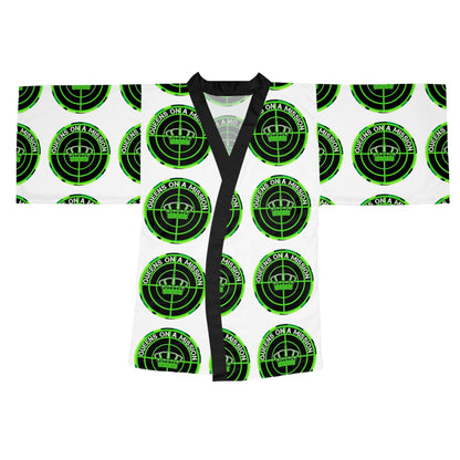 QOAM Long Sleeve Kimono Robe - 'Queens on a Mission'