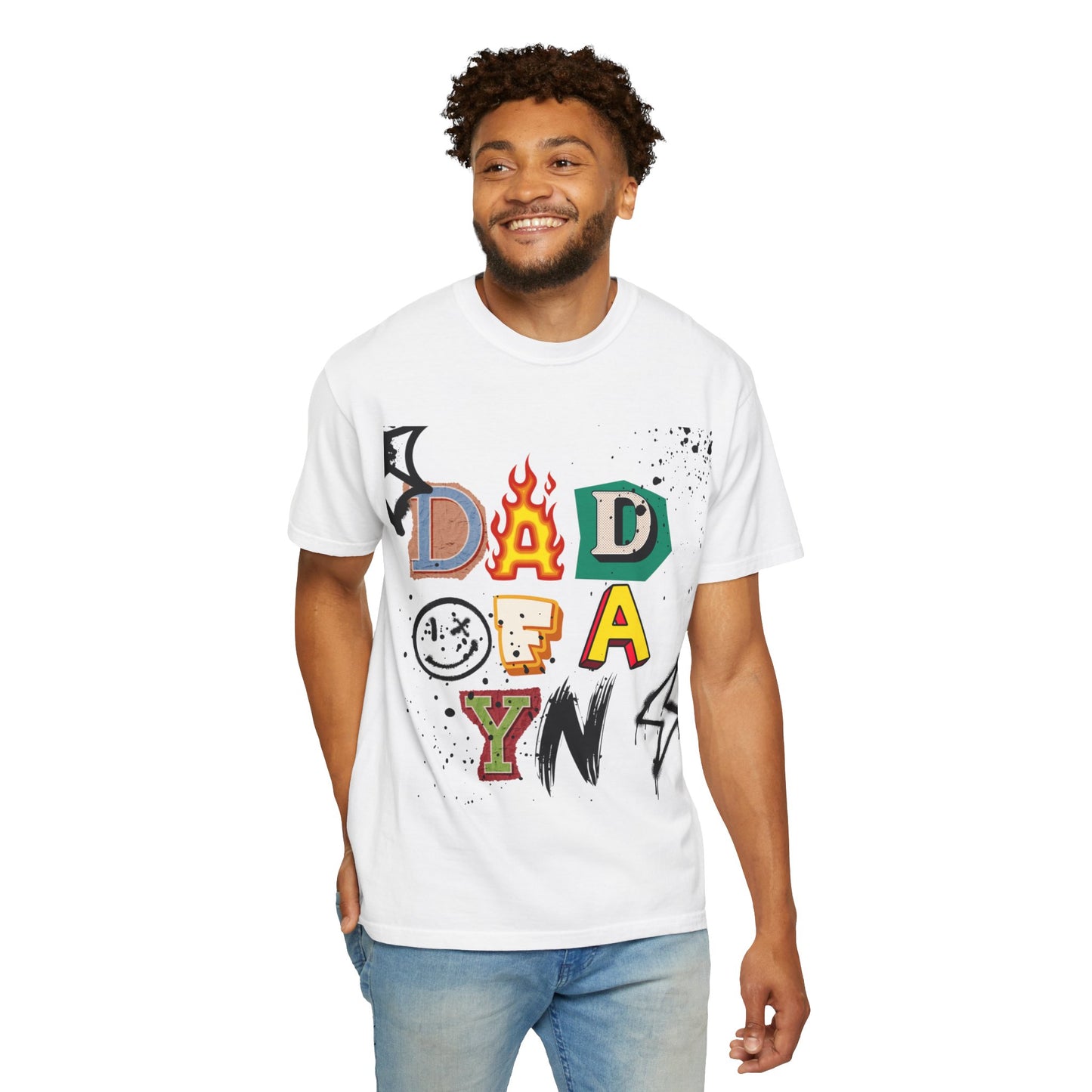 Fun 'Dad of All' Unisex Garment-Dyed T-Shirt - Perfect for Father's Day Gift