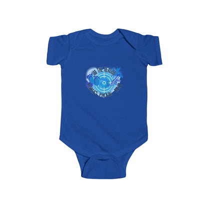 Funny Baby Bodysuit - I'm the Reason Dad's Packing Heat - Infant Jersey Outfit