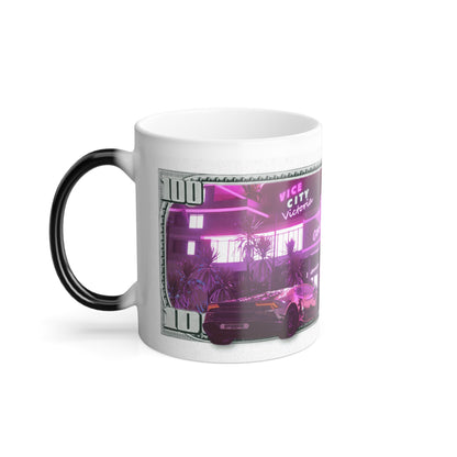 Foxcee Lady Afro TEA CUP  11oz Retro Vibe