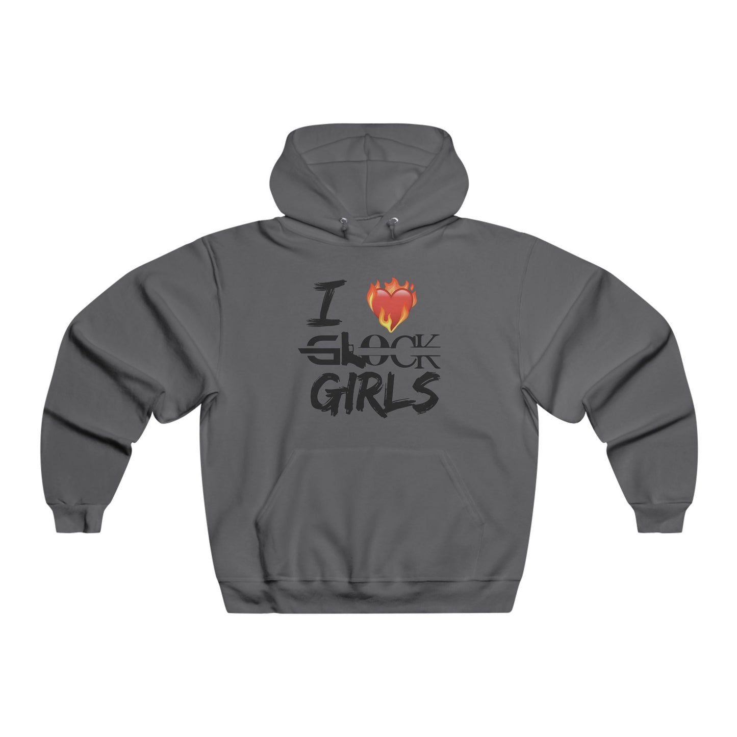 I ❤️ GLOCK Girls Hoodie - Unisex Hooded Sweatshirt for Trendy Comfort