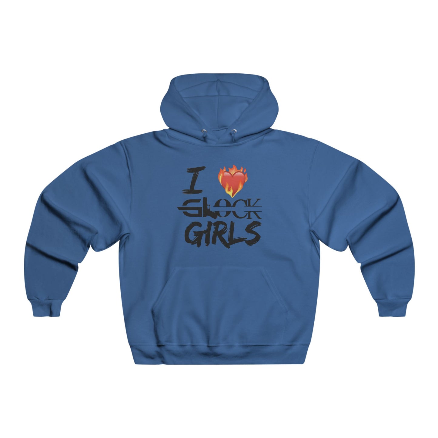 I ❤️ GLOCK Girls Hoodie - Unisex Hooded Sweatshirt for Trendy Comfort
