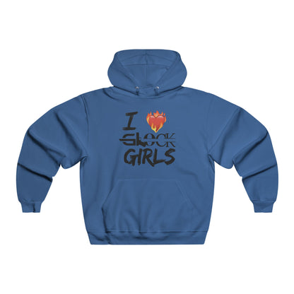 I ❤️ GLOCK Girls Hoodie - Unisex Hooded Sweatshirt for Trendy Comfort