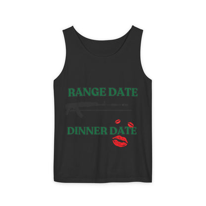 Unisex Range Date Dinner Date Tank Top