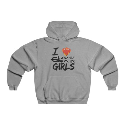 I ❤️ GLOCK Girls Hoodie - Unisex Hooded Sweatshirt for Trendy Comfort