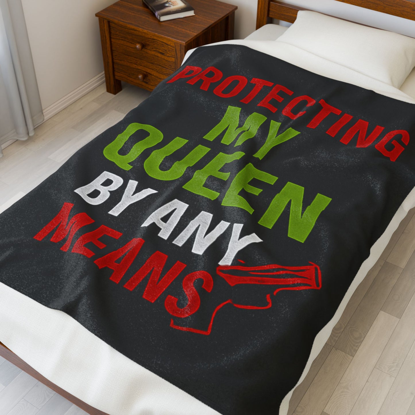 By Any Meanss 2A Plush Blanket