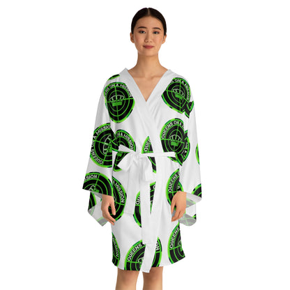 QOAM Long Sleeve Kimono Robe - 'Queens on a Mission'