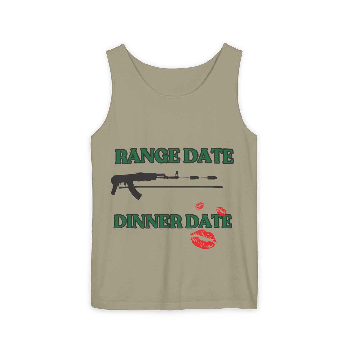 Unisex Range Date Dinner Date Tank Top