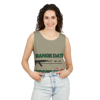 Unisex Range Date Dinner Date Tank Top