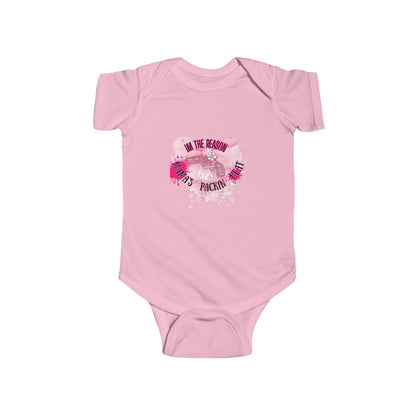 Cute Infant Bodysuit - 'I’m the Reason' - Perfect Baby Gift