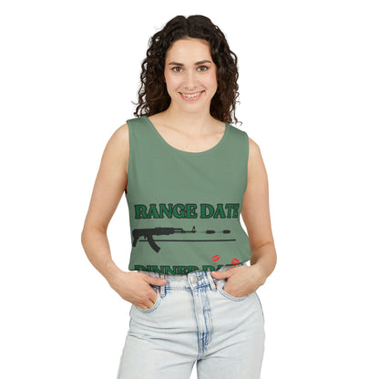Unisex Range Date Dinner Date Tank Top