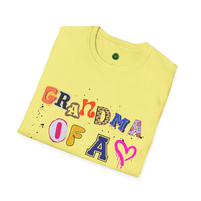 Grandma of A YN Unisex T-Shirt - Fun & Stylish Gift for Grandparents