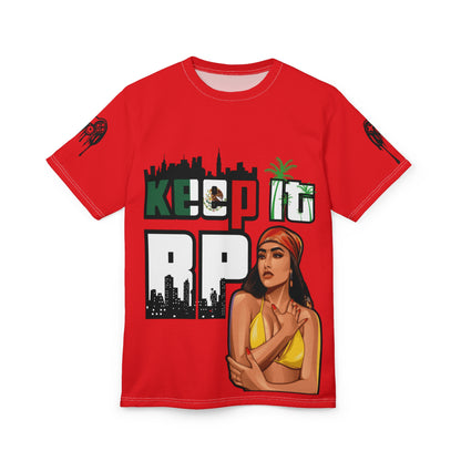 Keep It RP Unisex Cut & Sew Tee Brina Mexico  - Bold Graphic Streetwear for Urban Style