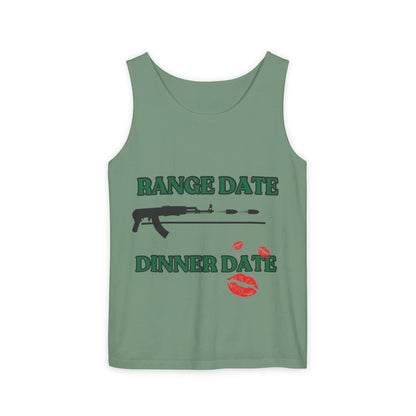 Unisex Range Date Dinner Date Tank Top