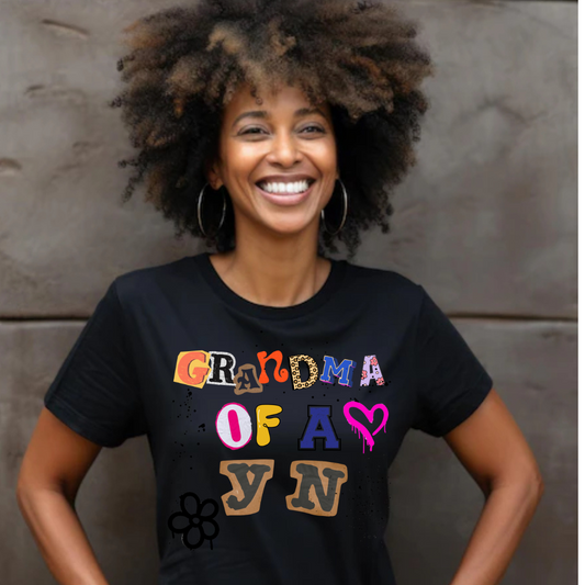 Grandma of A YN Unisex T-Shirt - Fun & Stylish Gift for Grandparents